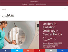 Tablet Screenshot of cancercarecenter.md